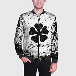 Бомбер мужской ЧЁРНЫЙ КЛЕВЕР, цвет: 3D-черный — фото 2