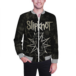 Бомбер мужской Slipknot goat, цвет: 3D-меланж — фото 2