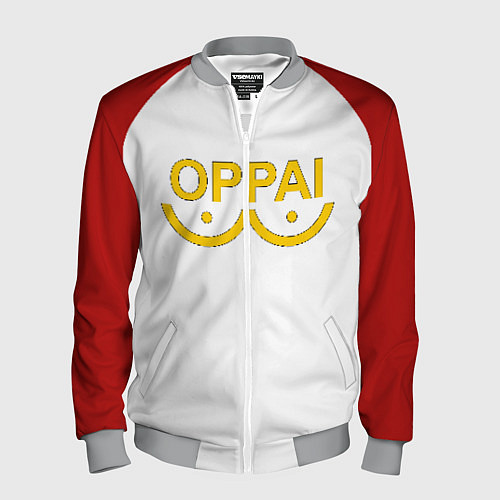Мужской бомбер ONE PUNCH MAN / 3D-Меланж – фото 1