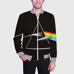 Бомбер мужской PINK FLOYD, цвет: 3D-меланж — фото 2