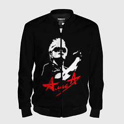 Бомбер мужской АлисА, цвет: 3D-черный