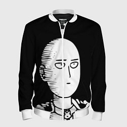 Бомбер мужской ONE-PUNCH MAN, цвет: 3D-белый