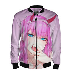Бомбер мужской Ahegao, цвет: 3D-черный