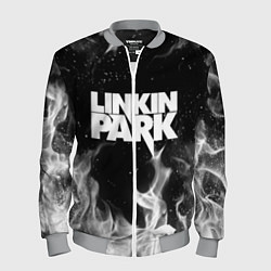 Бомбер мужской LINKIN PARK, цвет: 3D-меланж