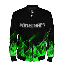 Мужской бомбер MINECRAFT FIRE