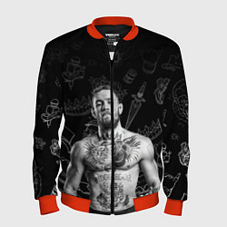 Бомбер мужской CONOR McGREGOR, цвет: 3D-красный