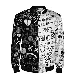 Мужской бомбер LIL PEEP LOGOBOMBING