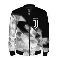 Бомбер мужской JUVENTUS, цвет: 3D-черный