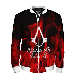 Бомбер мужской Assassin’s Creed: Syndicate, цвет: 3D-белый