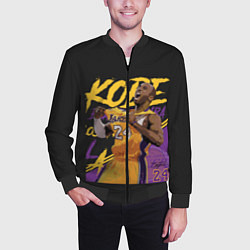 Бомбер мужской Kobe Bryant, цвет: 3D-черный — фото 2