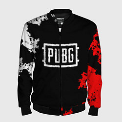 Бомбер мужской PUBG, цвет: 3D-черный