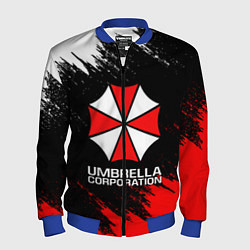 Бомбер мужской UMBRELLA CORP, цвет: 3D-синий