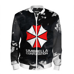 Бомбер мужской UMBRELLA CORP, цвет: 3D-белый