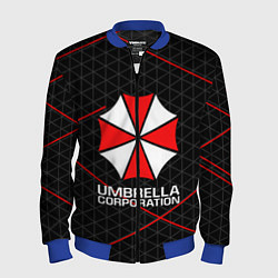Бомбер мужской UMBRELLA CORP, цвет: 3D-синий