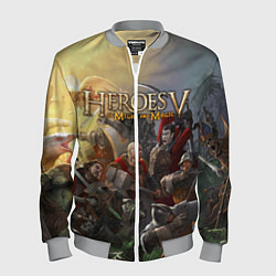 Бомбер мужской Heroes of Might and Magic, цвет: 3D-меланж