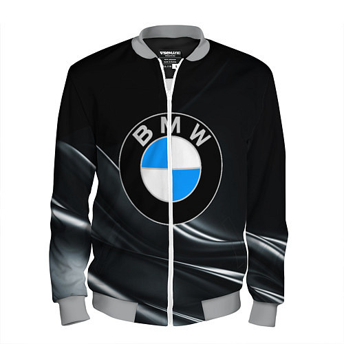 Мужской бомбер BMW / 3D-Меланж – фото 1