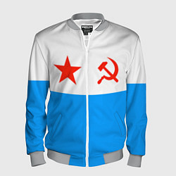 Бомбер мужской ВМФ СССР, цвет: 3D-меланж