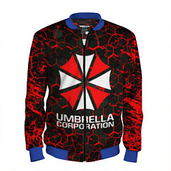 Бомбер мужской UMBRELLA CORPORATION, цвет: 3D-синий