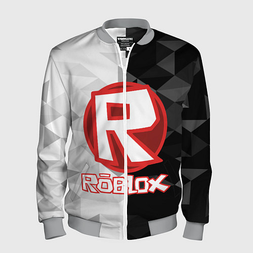 Мужской бомбер ROBLOX / 3D-Меланж – фото 1