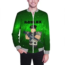 Бомбер мужской Roblox, цвет: 3D-меланж — фото 2