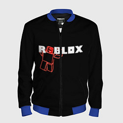Бомбер мужской Роблокс Roblox, цвет: 3D-синий