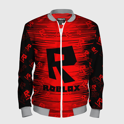 Мужской бомбер Roblox / 3D-Меланж – фото 1