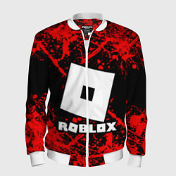 Бомбер мужской Roblox, цвет: 3D-белый