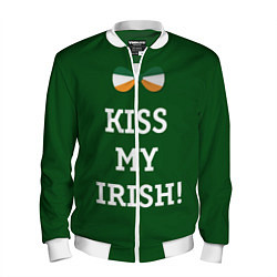 Мужской бомбер Kiss my Irish