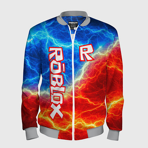 Мужской бомбер ROBLOX / 3D-Меланж – фото 1