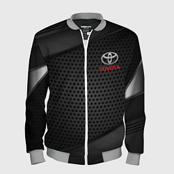 Бомбер мужской TOYOTA, цвет: 3D-меланж