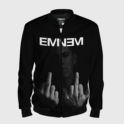 Мужской бомбер EMINEM / 3D-Черный – фото 1