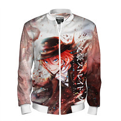 Бомбер мужской Bungou Stray Dogs, цвет: 3D-белый