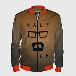 Бомбер мужской HALF-LIFE, цвет: 3D-красный