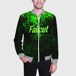 Бомбер мужской FALLOUT, цвет: 3D-меланж — фото 2