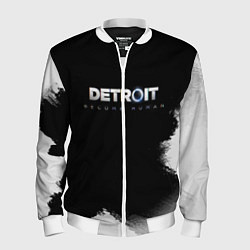 Бомбер мужской Detroit:Become Human, цвет: 3D-белый