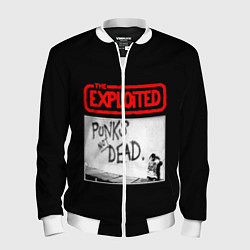 Мужской бомбер Punks Not Dead