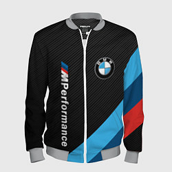Бомбер мужской BMW M PERFORMANCE, цвет: 3D-меланж