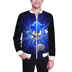 Бомбер мужской SONIC, цвет: 3D-белый — фото 2