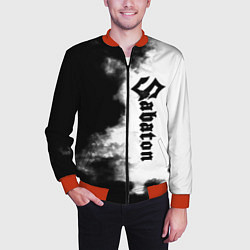 Бомбер мужской Sabaton, цвет: 3D-красный — фото 2