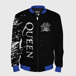 Бомбер мужской QUEEN, цвет: 3D-синий