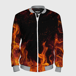 Мужской бомбер ОГОНЬ