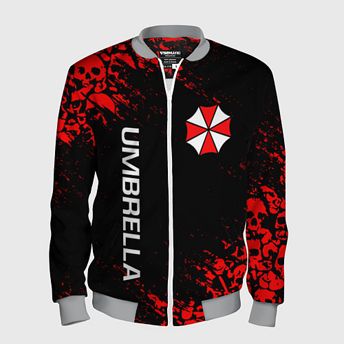 Мужской бомбер UMBRELLA CORP / 3D-Меланж – фото 1