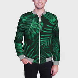 Бомбер мужской Я из джунглей, цвет: 3D-меланж — фото 2