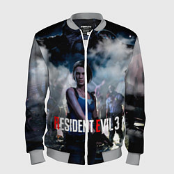 Бомбер мужской RESIDENT EVIL 3, цвет: 3D-меланж