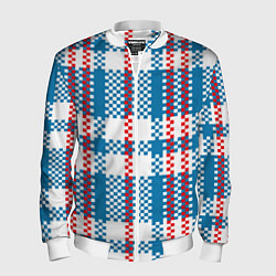 Бомбер мужской Челнок, цвет: 3D-белый