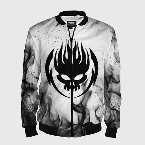 Мужской бомбер THE OFFSPRING / 3D-Черный – фото 1