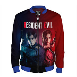 Бомбер мужской Resident Evil 2, цвет: 3D-синий