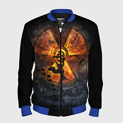 Бомбер мужской VULKAN, цвет: 3D-синий