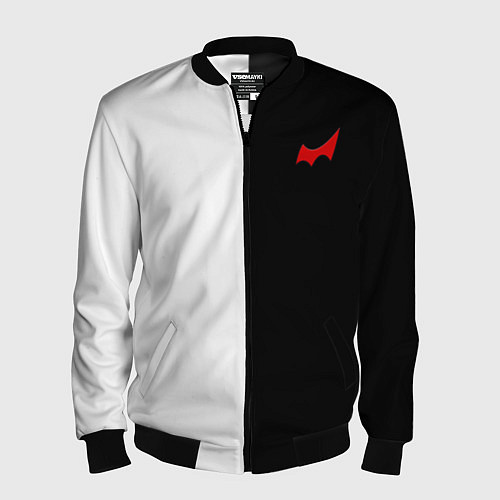 Мужской бомбер Monokuma / 3D-Черный – фото 1