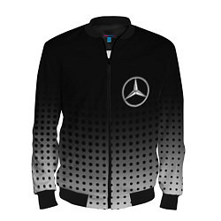 Бомбер мужской Mercedes-Benz, цвет: 3D-черный